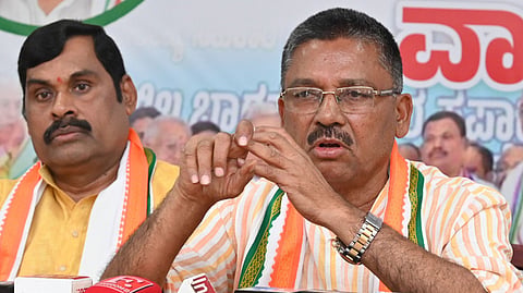 Speaking at the Valmiki Jayanti celebrations and award presentation ceremony at the Vidhana Soudha Banquet Hall, attended by Deputy Chief Minister Dr G Parameshwara and ministers K H Muniyappa, Rizwan Arshad and T Raghumurthy, Ugrappa demanded accountability for the alleged diversion of funds to other states.