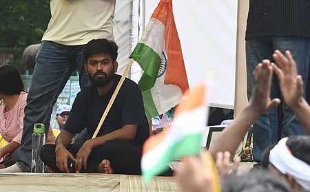 Cockroach Janata Party (CJP) founder Abhijeet Dipke.
