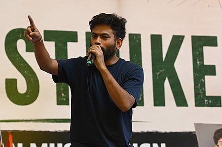 Cockroach Janata Party (CJP) founder Abhijeet Dipke during