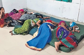 At least 14 women who underwent sterilisation surgeries at a community health centre in Odisha forced to lie on the hospital floor due to an acute shortage of beds.