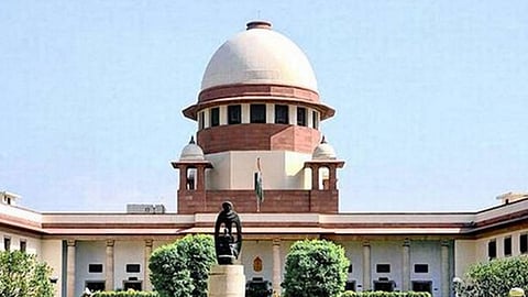 A view of the Supreme Court of India.