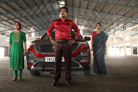 Nitin Sathyaa in a still from Niram