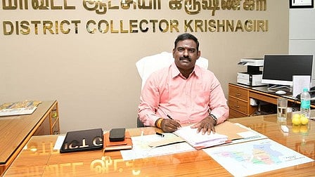 Krishnagiri Collector C Dinesh Kumar