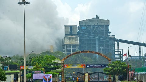 Fire at TTPS unit in March 2025 