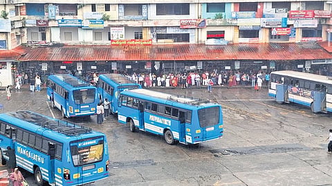 Kothamangalam bus stand.