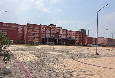 The mortuary of Pandit Raghunath Murmu Medical College and Hospital (PRM MCH)