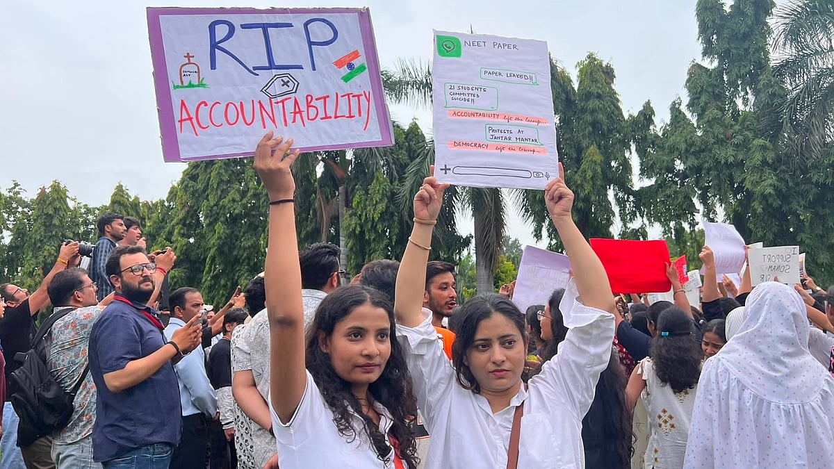 Rajasthan protests intensify over NEET row as students back CJP agitation;  Congress targets Centre