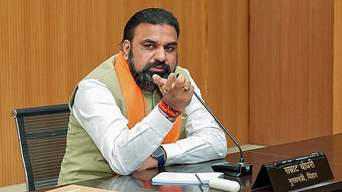Bihar Chief Minister Samrat Choudhary 