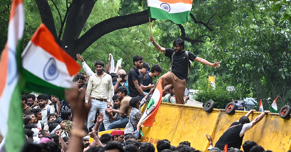 Delhi streets turn into protest ground as thousands of rally for change