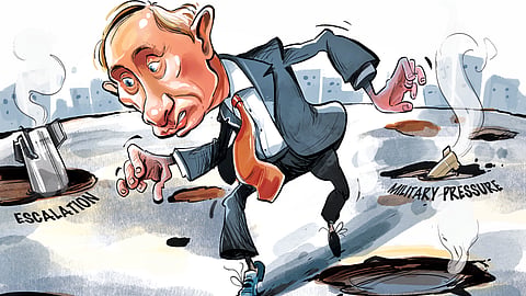 Putin may not order any attack on the Nato countries for bleeding Russia