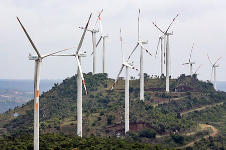 India’s total installed wind power capacity reaches 57,443 MW