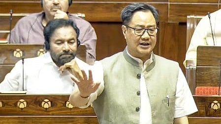 Union Minister of Parliamentary Affairs Kiren Rijiju.