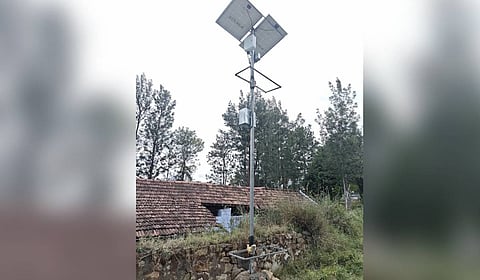 Forest dept installs AI camera to track elephant posing threat to residents in TN's Kadambur.