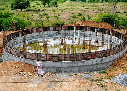 Deputy Chief Minister stressed the need to focus heavily on water-scarce regions and mandated that construction across both mega grids be completed strictly within set deadlines to ensure pure drinking water reaches every household.