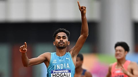 Middle-distance runner Mogali Venkat Ram Reddy