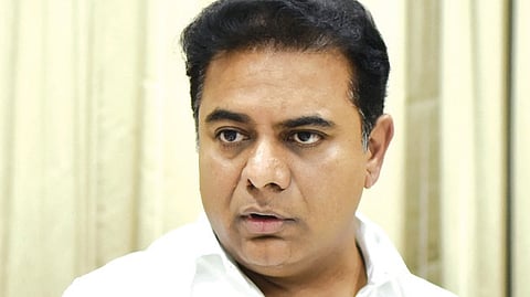 BRS working president KT Rama Rao.