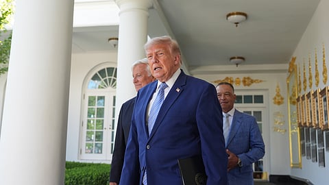 US President Donald Trump