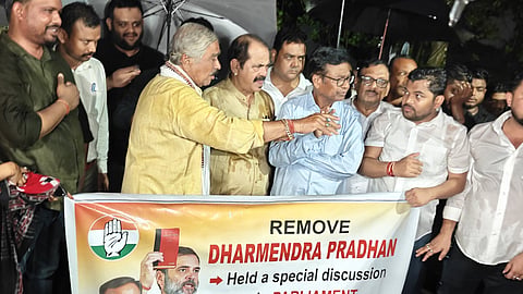 Prithiviraj Harichandan also alleged that anti-national elements had infiltrated the protests and claimed that Congress leader Rahul Gandhi was avoiding a parliamentary debate on the issue while attempting to politicise it.