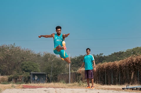Sreeshankar has had a string of eight-metre jumps