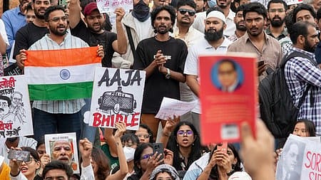Hundreds of students at Bengaluru's Freedom Park continue protesting against the Centre over the NEET exam irregularities.