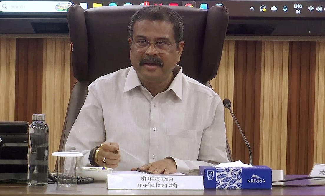 Dharmendra Pradhan resigns as Education Minister