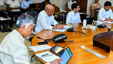 Naidu warns Andhra Pradesh officials over poor governance, flags lapses across key departments