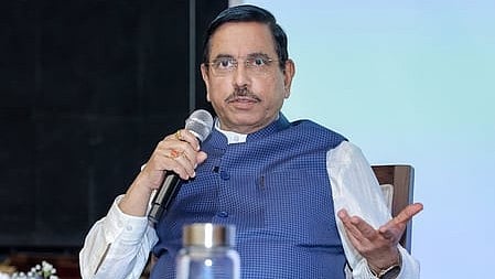Newly appointed Education Minister Pralhad Joshi.