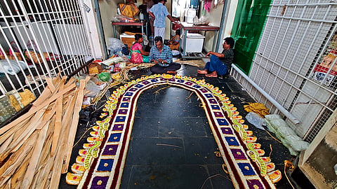 From buds to blessings: How Chennai artisans weave elaborate floral offerings for goddesses