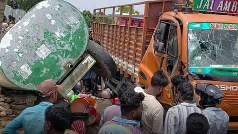 Accident spot