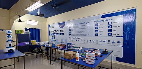 The facility represents the seventh installation completed under the Robotics, AI, and Innovation Lab (RAIL) project -- an initiative supported by Kochi-based Unique World Robotics 