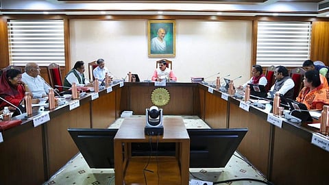 Madhya Pradesh cabinet meeting.