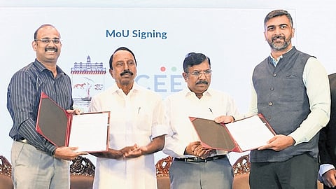Minister K A Sengottaiyan during the workshop in Chennai 