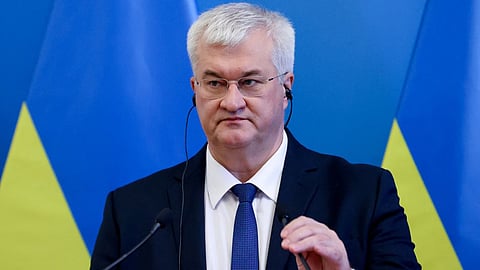 Ukrainian Foreign Minister Andriy Sybiga.