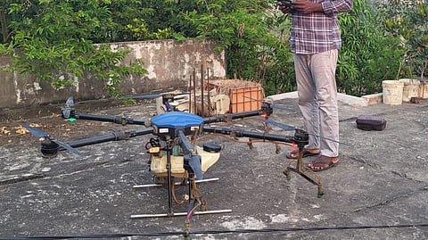 Drone planned for health services in Polavaram district. 