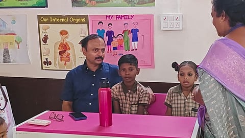 Samagra Shiksha State Project Director (SPD) B Srinivasa Rao 