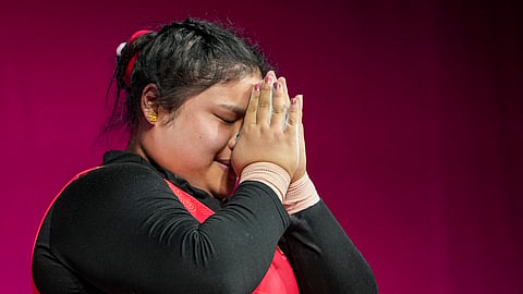 Weightlifter Martina Devi missed out on a medal in Glasgow on Thursday