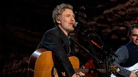 Grammy-winning Irish singer/songwriter Glen Hansard performs at The Caverns in Pelham, Tenn., on March 29, 2019.