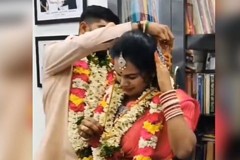 Tamil Nadu man marries transgender woman in self-respect ceremony after family opposition