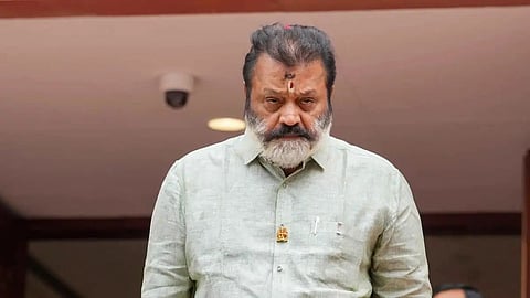 Minister of State for Petroleum and Natural Gas Suresh Gopi 