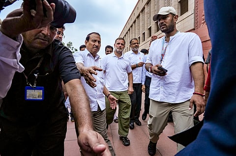 Congress leader Rahul Gandhi 