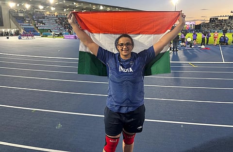 Seema Kaliraman, also from Bhiwani, won a bronze medal in the discus throw, while Neeraj Chopra had to be content with a silver medal in the javelin throw..
