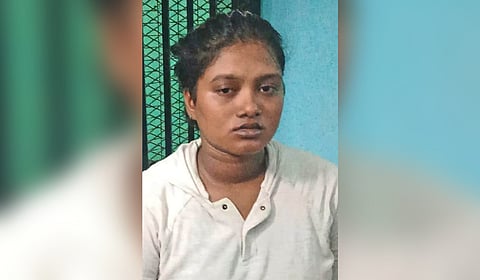 The accused, M Sugitha.