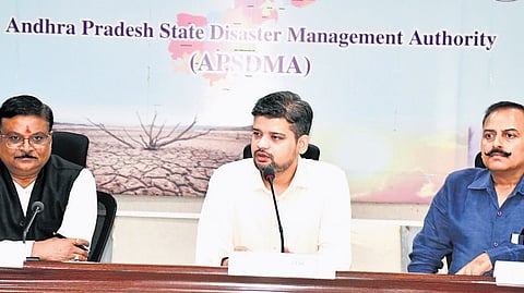 The team reviewed the implementation of action plans prepared to tackle heatwaves, lightning strikes and other natural calamities. 