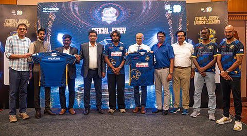 Jersey for the Madurai Panthers was unveiled on Saturday