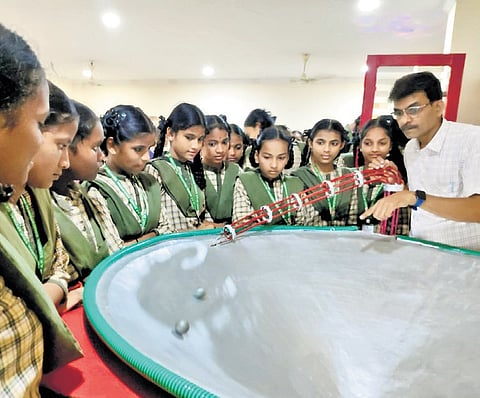 Long before it became a science park, the campus housed the Social Welfare Gurukul Residential School and Junior College for boys and girls.