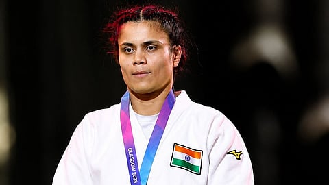 Yamini secured India's third medal in Judo at the Commonwealth Games.