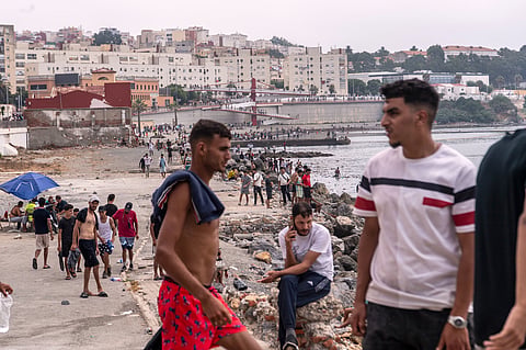 'I just want a chance': Moroccans sought better future in collective crossing to Spain territory