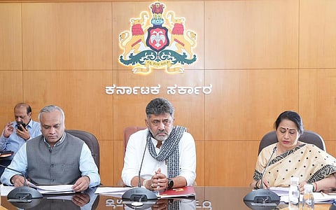 Chief Minister D.K. Shivakumar on Friday chaired a meeting with senior officials to review preparedness for examinations to be conducted for recruitment to vacant posts in the State government. Home and IT-BT Minister Priyank Kharge, Chief Secretary Shalini Rajneesh, and senior officials from various departments attended the meeting.