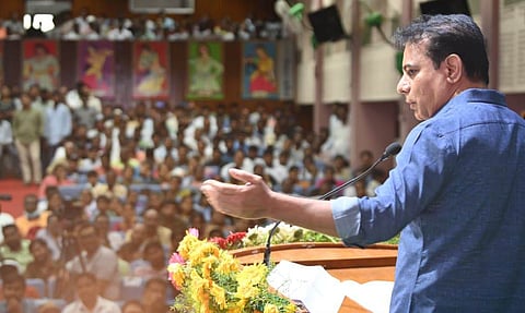 BRS working president and former minister KT Rama Rao