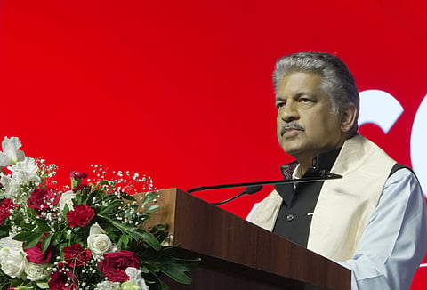 Mahindra University Chancellor Anand Mahindra 